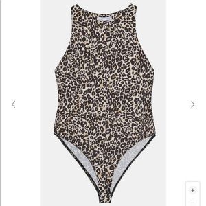 Zara- leopard bodysuit